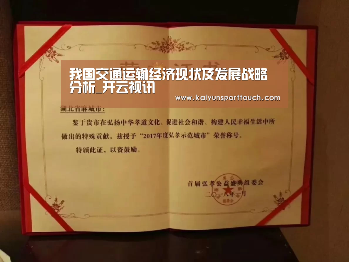我国交通运输经济现状及发展战略分析_开云视讯(图2) 开云热点